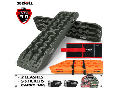 Buy X-BULL 4x4 Recovery Tracks Gen 3.0 - Olive - Kit - Mud Tracks